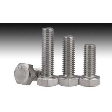 DIN933 DIN931 Stainless Steel 316 Hex Head Bolt